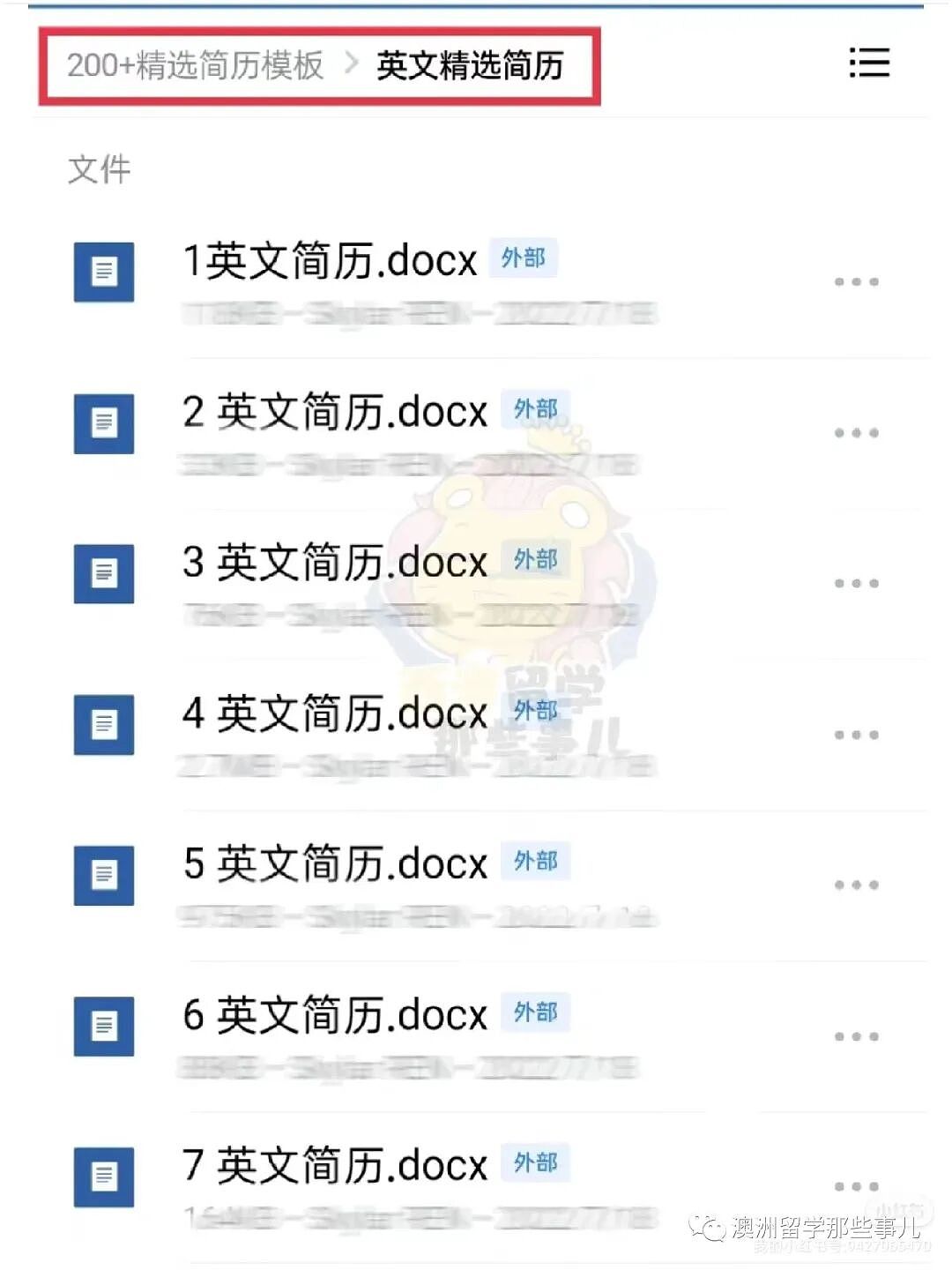 超多超实用英文简历模板!!简历怎么写?面试官喜欢看什么??看这里给你答案!! - 4