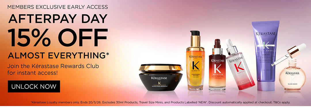 拯救秀发！【Kerastase 卡诗】澳洲官网 全场特卖+送礼包+折上折 - 1