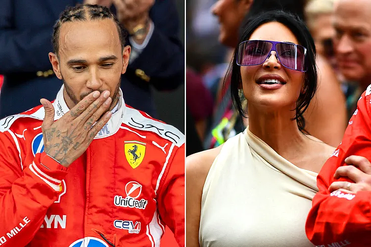 金卡戴珊与F1七冠王赛场热吻！10亿富婆儿恋上5亿小狼狗，网友：什么短剧情节！ - 7
