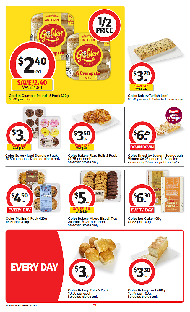 本周最新！澳洲各大超商特价商品一网打尽，大批好物骨折破半价！Woolworths、Coles、Aldi（组图） - 21