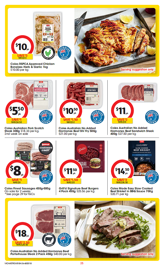 本周最新！澳洲各大超商折扣目录，Woolworths、Coles、Costco、优衣库...（组图） - 25