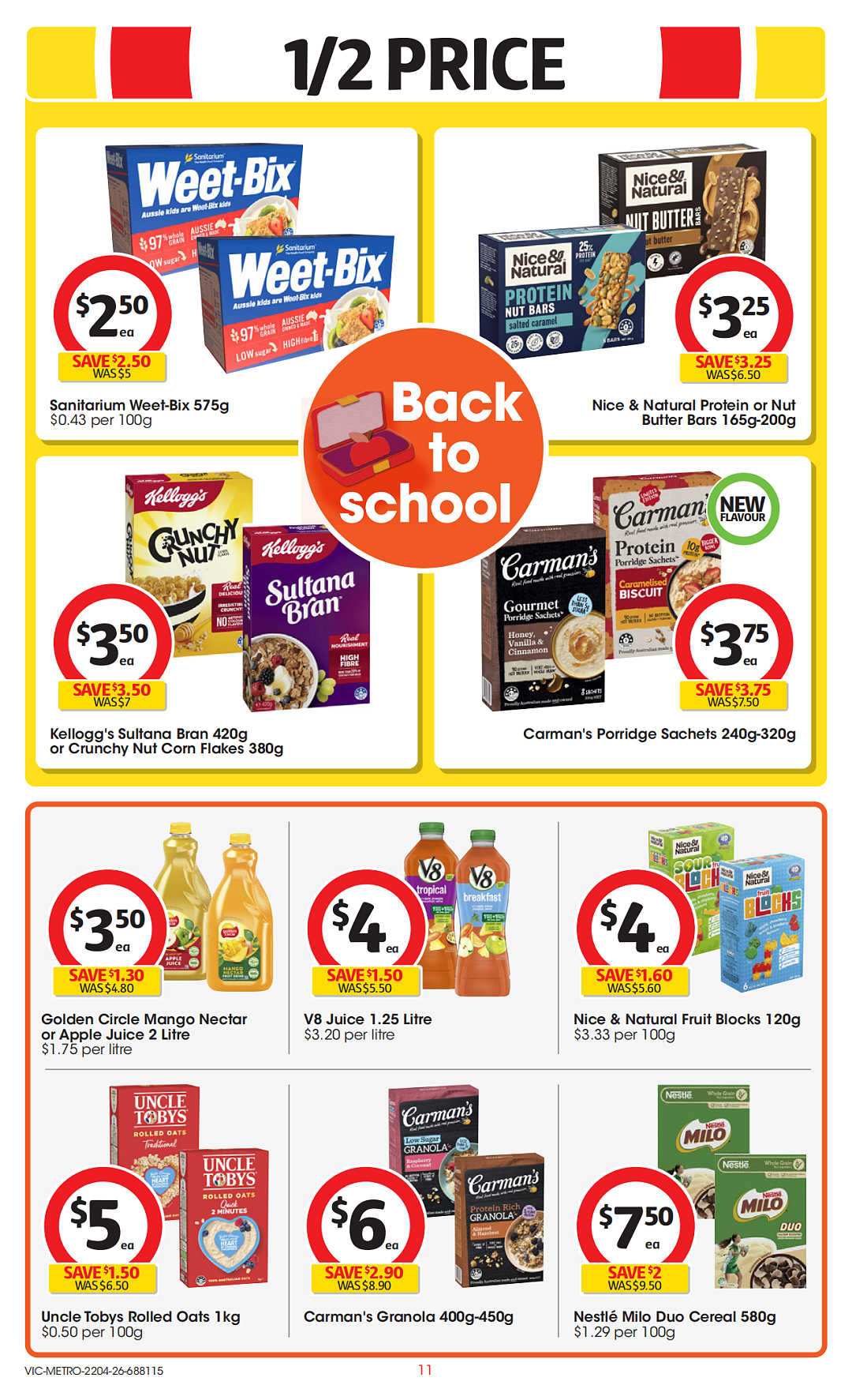 本周最新！澳洲各大超商特价商品一网打尽，大批好物骨折破半价！Woolworths、Coles、Aldi（组图） - 11