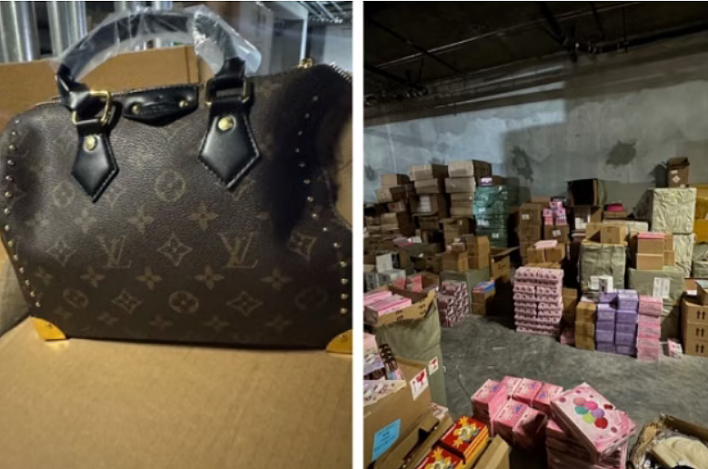 “假货仓库”遭突袭!千万仿冒奢侈品被查获,两名亚裔嫌疑人被捕(组图) - 2