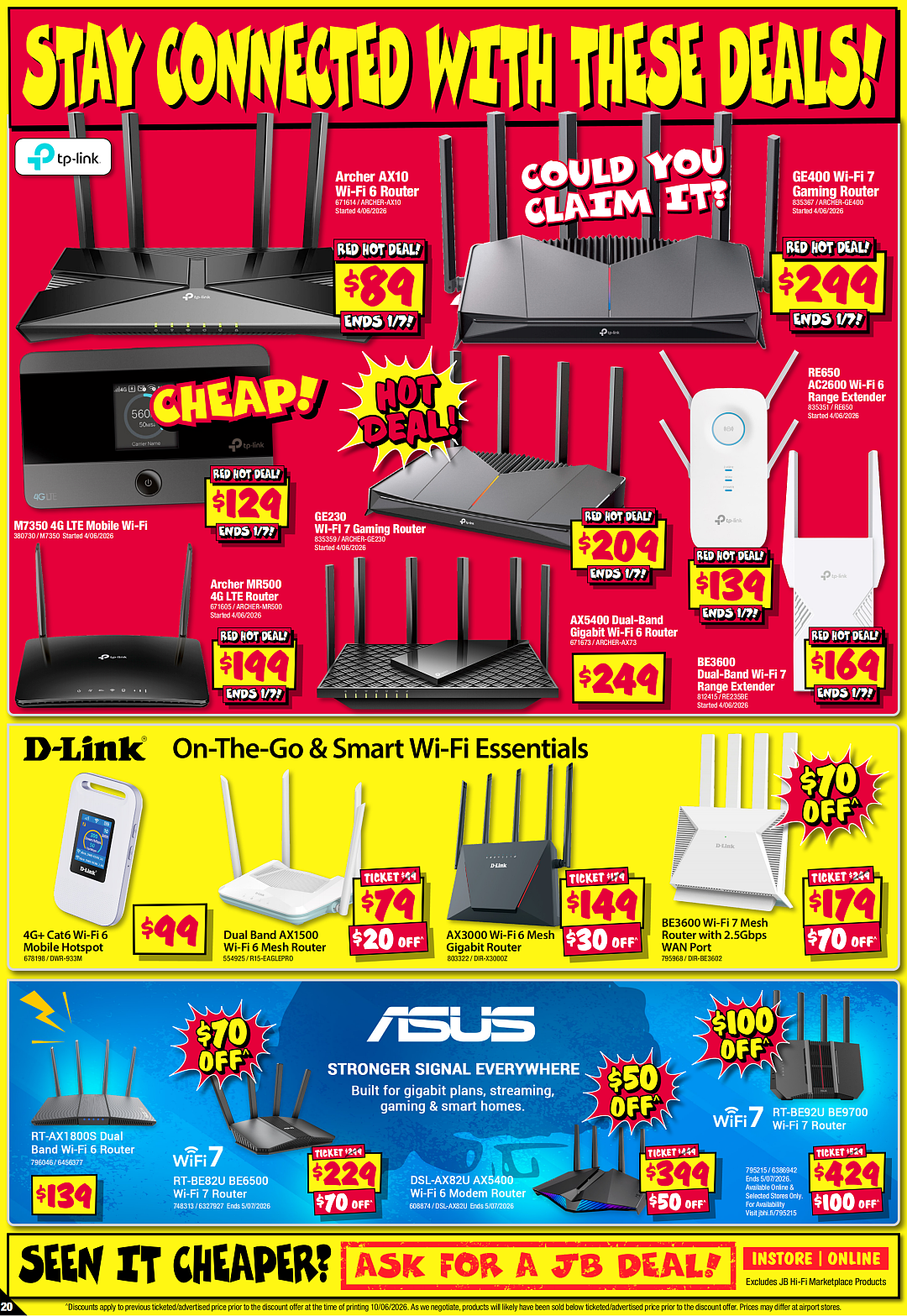 来了！【JB Hi-Fi】财年末 优惠目录 放出 - 20